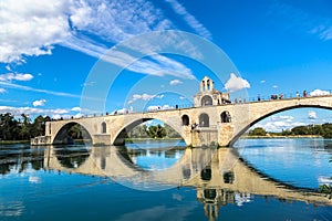 Saint Benezet bridge in Avignon