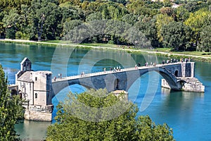 Saint Benezet bridge in Avignon