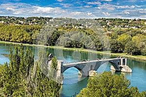 Saint Benezet bridge in Avignon