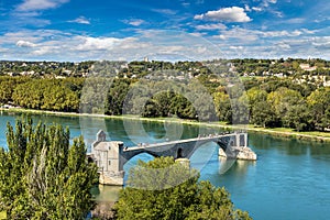 Saint Benezet bridge in Avignon