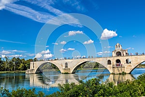 Saint Benezet bridge in Avignon