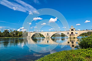 Saint Benezet bridge in Avignon