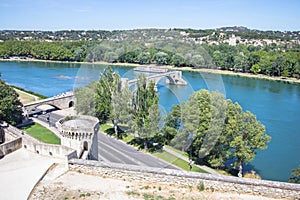 Saint Benezet bridge, Avignon, France
