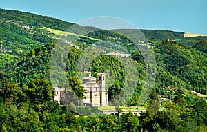 Saint Bernardino church in Urbino, Italy