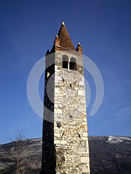 Saint Biagio belltower Trentino alto adige, chruch, religion.