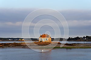 Saint Cado harbor and  Etel river