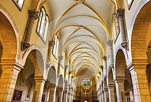 Saint Catherine Church Interior Nativity Church Bethlehem Palestine