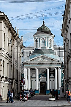 Saint Catherine`s Armenian Church, Saint Petersburg, Russia.