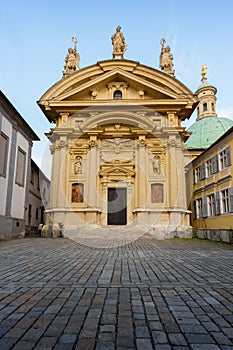 Saint Catherine`s Church in Graz, Austria