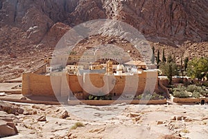 Saint Catherines Monastery in Sinai peninsula in Egypt