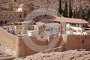 Saint Catherines Monastery in Sinai peninsula in Egypt