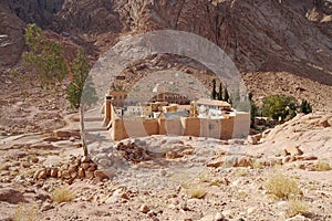 Saint Catherines Monastery in Sinai peninsula in Egypt