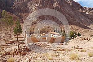 Saint Catherines Monastery in Sinai peninsula in Egypt