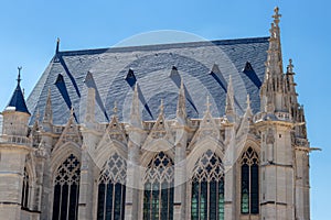 Saint-Chapelle in Chateau de Vincennes photo