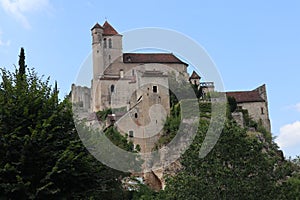 Saint-Cirq-Lapopie, the beautiful village in France