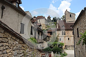 Saint-Cirq-Lapopie, the beautiful village in France