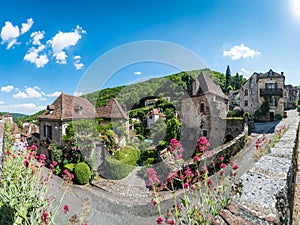 Saint Cirq Lapopie in Lot, France