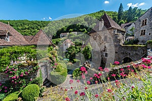 Saint Cirq Lapopie in Lot, France