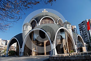 Saint Clement orthodox church , Skopje Macedonia