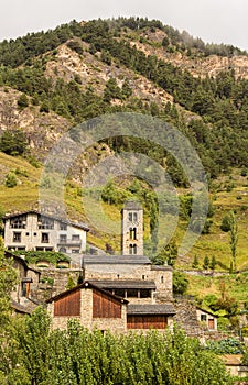 Saint Climent church in Pal, Andorra photo