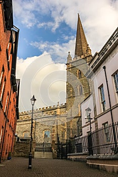 Saint Columb`s Cathedral. Derry Londonderry. Northern Ireland. United Kingdom