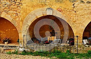 Saint Crepin et Carlucet France - october 7 2023 : picturesque old village