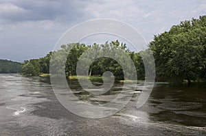 Saint Croix River and Shores at Taylors Falls