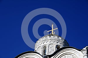 Saint Demetrius cathedral in Vladimir city, Russia.