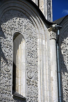 Saint Demetrius cathedral in Vladimir city, Russia.