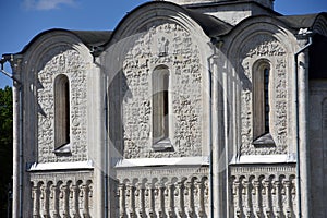 Saint Demetrius cathedral in Vladimir city, Russia.