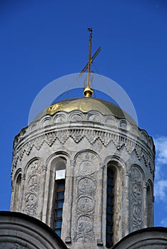 Saint Demetrius cathedral in Vladimir city, Russia.