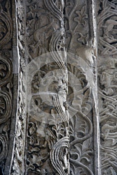 Saint Demetrius cathedral in Vladimir city, Russia.