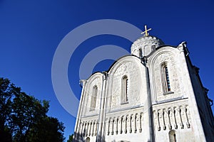 Saint Demetrius cathedral in Vladimir city, Russia.