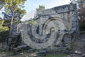 Saint denis Chapel near Grottes de Cales.