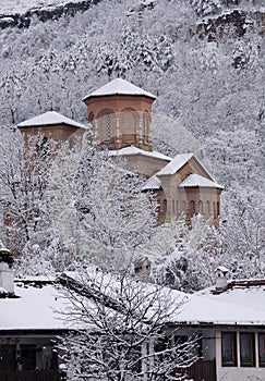 Saint Dimitry Church in th Winter