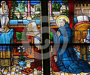 Saint Dominic - Stained Glass