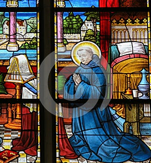 Saint Dominic - Stained Glass