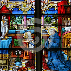 Saint Dominic - Stained Glass