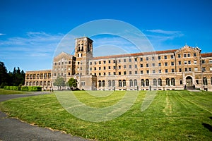 Saint Edward Seminary, view from lawn photo