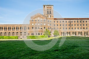 Saint Edward Seminary, view from over the hill photo