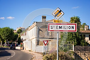 Saint Emilion near Bordeaux, France photo