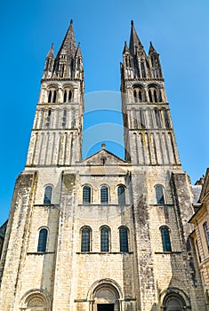 The Saint Etienne Abbey Church in Caen, France