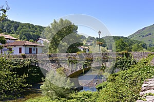 Saint-Etienne-de-Baigorry in France photo