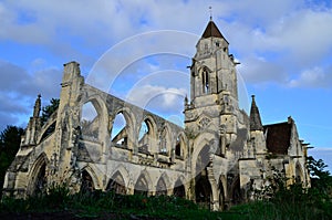 Saint-Etienne-le-Vieux church of Caen, Normandy, France.