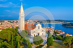 Saint Euphemia church in Croatian town Rovinj