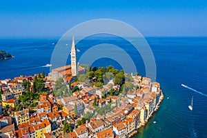 Saint Euphemia church in Croatian town Rovinj