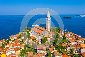 Saint Euphemia church in Croatian town Rovinj