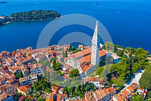 Saint Euphemia church in Croatian town Rovinj