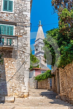 Saint Euphemia church in Croatian town Rovinj