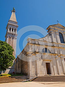 Saint Euphemia Church in Rovinj, Croatia